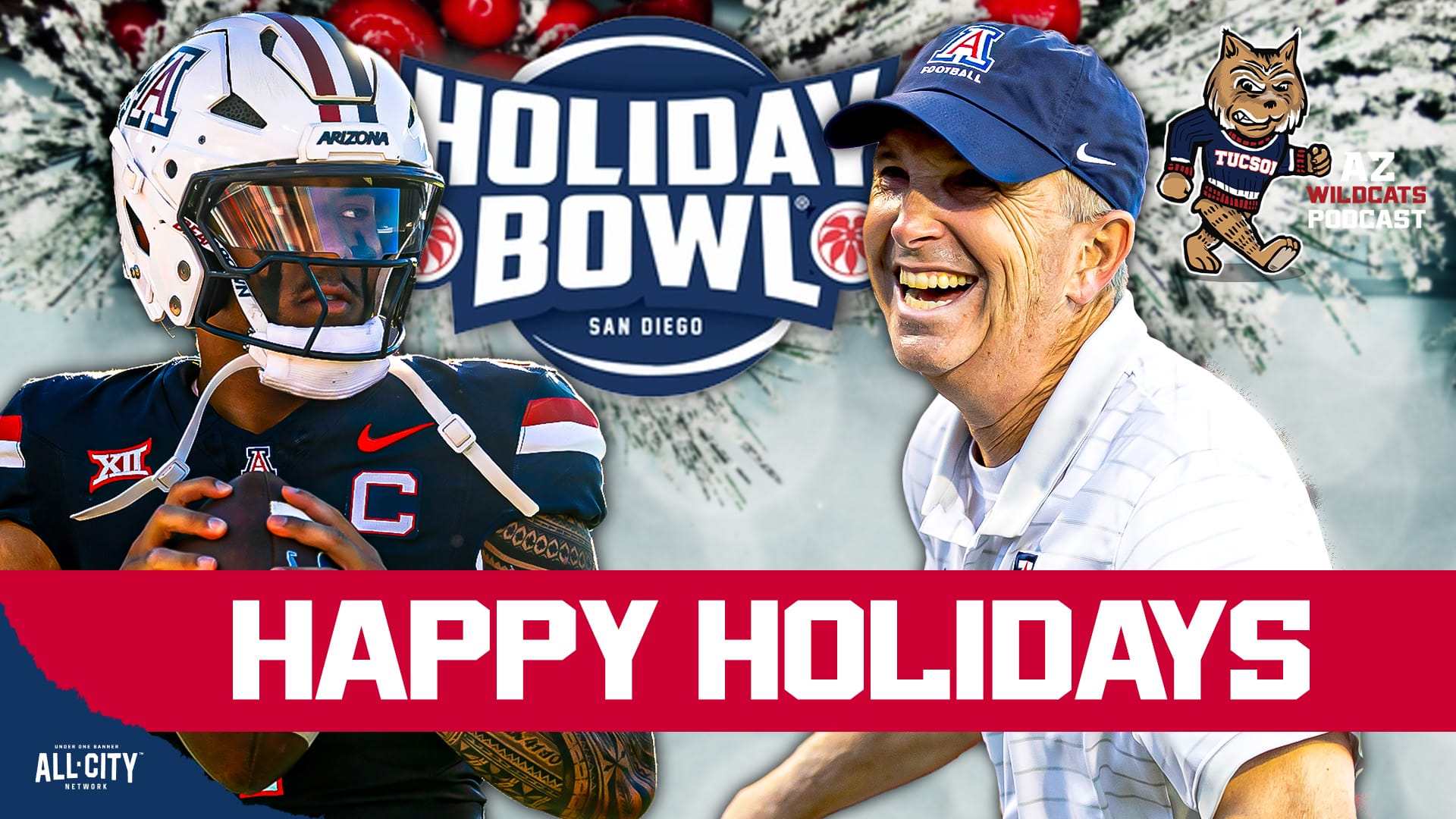 The Arizona Wildcats earned bowl eligibility versus Kansas and continued rolling against Baylor & Arizona State. Brent Brennan’s program has made a special turnaround increasing it’s win total by 5. Which bowl will the Wildcats appear in? PLUS! Danny Gonzales has been chosen as a Broyles Award semi-finalist! Join Damon Fairall & Kevin Thomas on the AZ Wildcats Podcast!