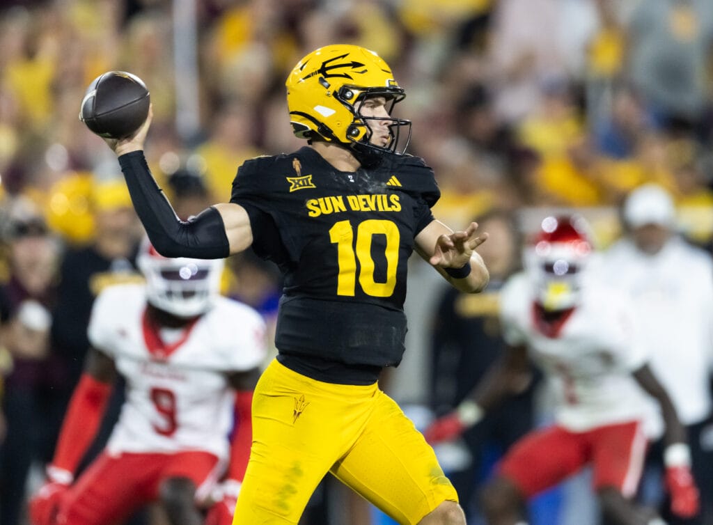 Arizona State Sun Devils QB Sam Leavitt