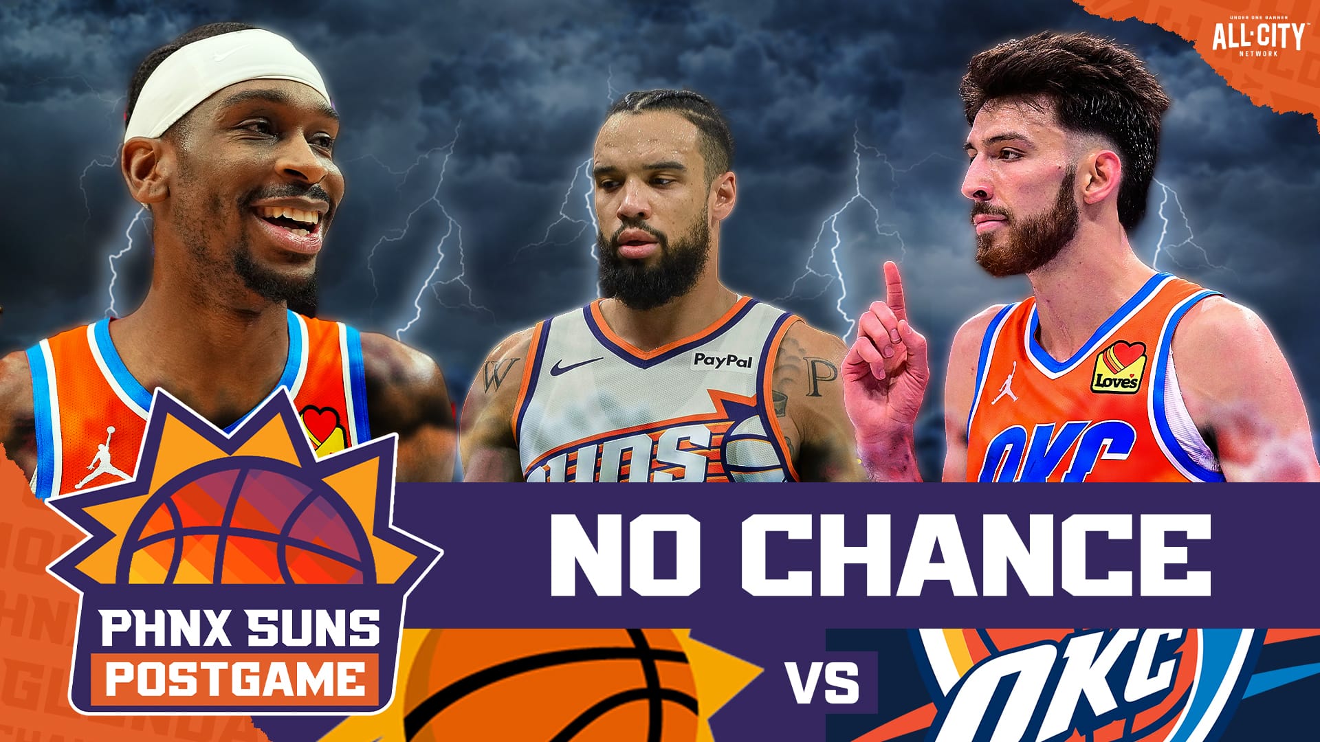 Oklahoma City Thunder destroy Phoenix Suns