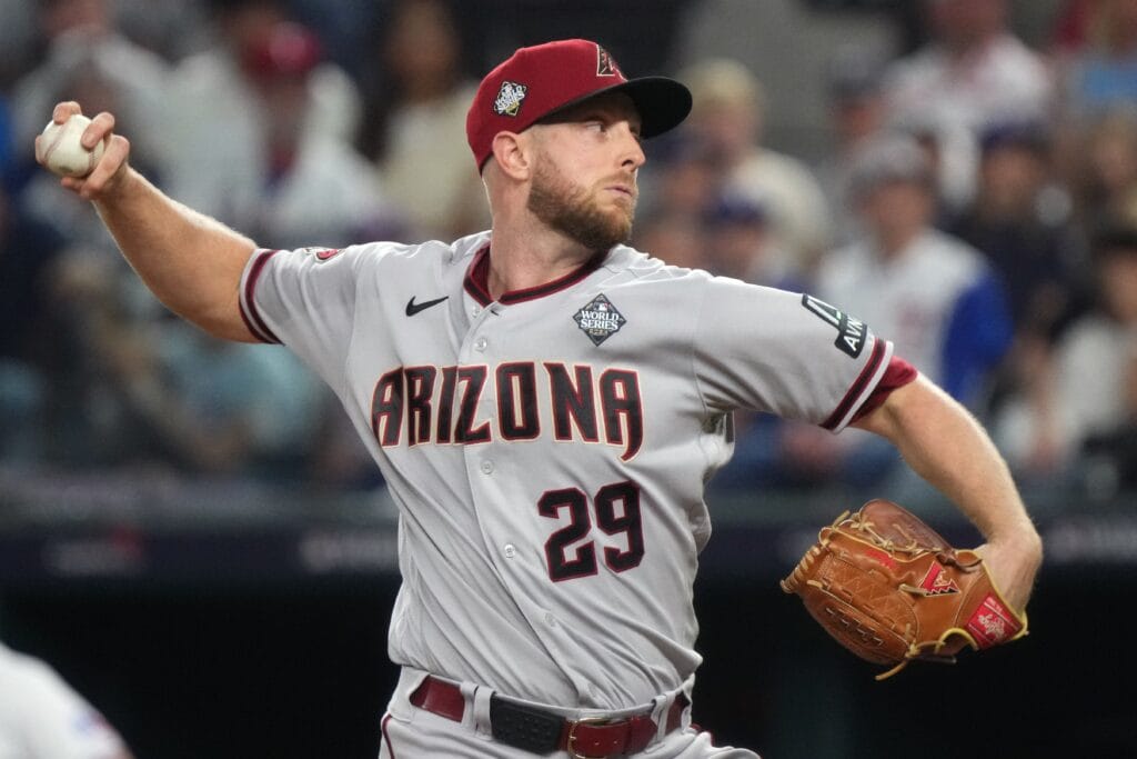 Arizona Diamondbacks pitcher Merrill Kelly
