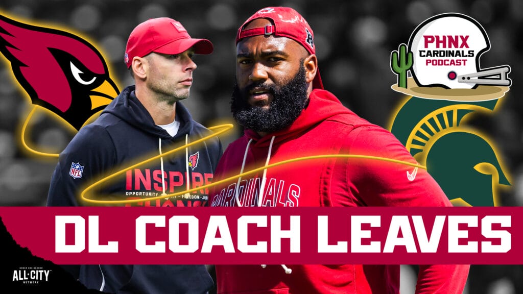 REPORT: Arizona Cardinals DL Coach BAILS For Michigan State Job Amid Jonathan Gannon SHAKY Status