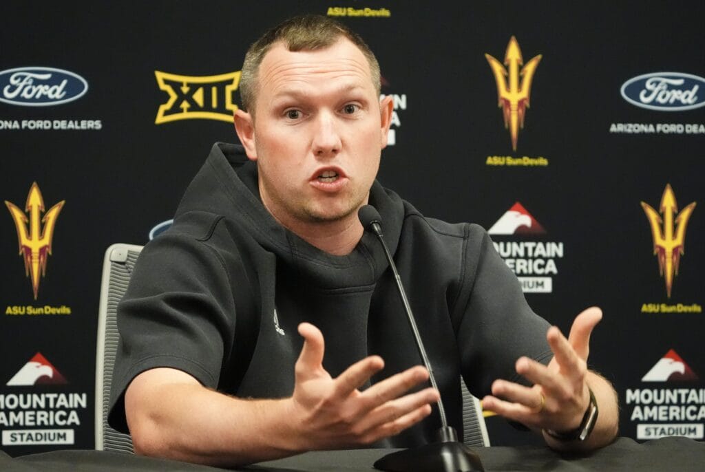 Arizona State Sun Devils Head coach Kenny Dillingham
