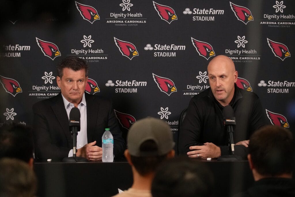 Arizona Cardinals owner Michael Bidwill and GM Monti Ossenfort discuss firing Jonathan Gannon