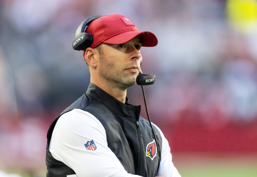 Former Arizona Cardinals Head coach Jonathan Gannon.