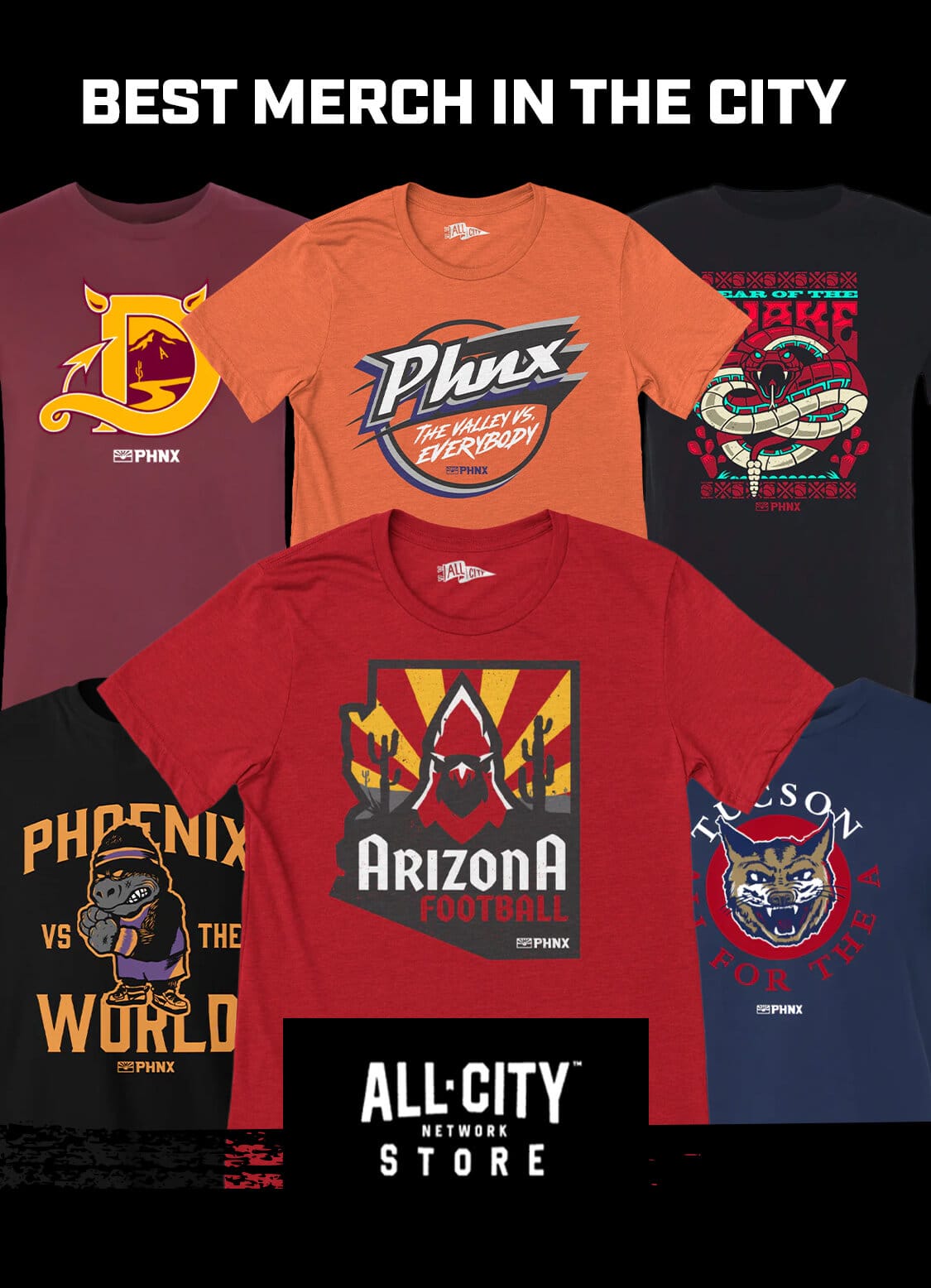 Mobile AboutPagePHNX Merch