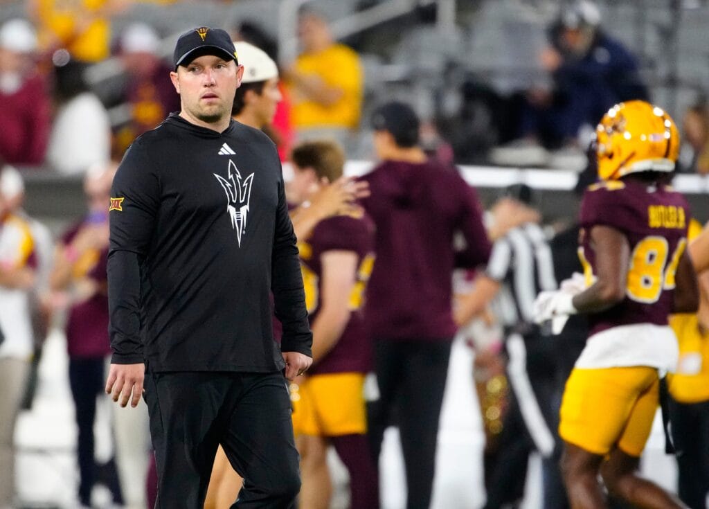 Arizona State Sun Devils coach Kenny Dillingham