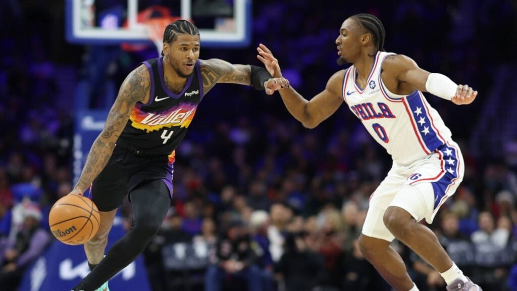Suns' Jalen Green and 76ers' Tyrese Maxey