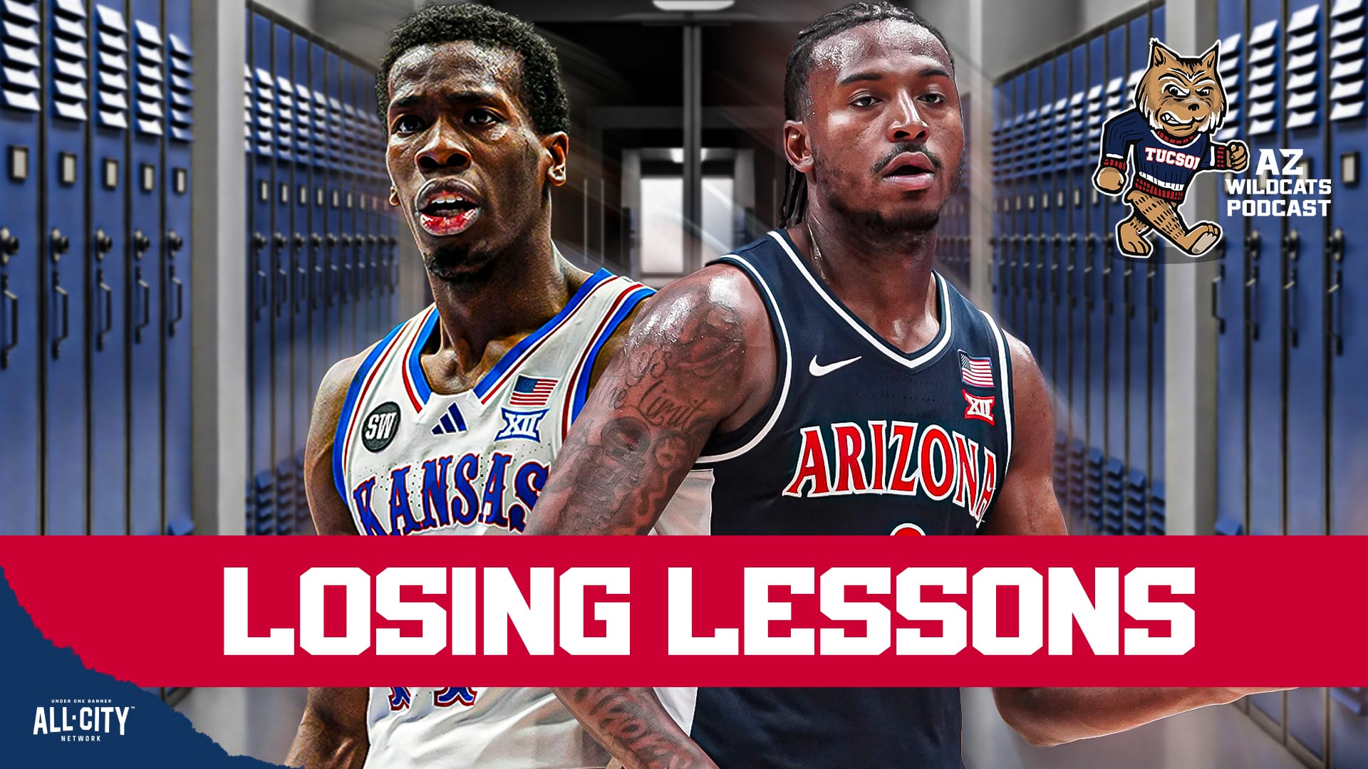The Arizona Wildcats took their first L of the season at the hands of Bill Self’s Kansas Jayhawks. The Wildcats got bad games from Koa Peat and Jaden Bradley. Meanwhile Brayden Burries tried to will his team back into the game but his contributions were not enough as Arizona fell in Lawrence to Melvin Council Jr and a flu-riddled Darryn Peterson (did not play). Flory Bidunga was immense for KU after a wonderful first half of basketball from Motiejus Krivas. PLUS! Did Arizona “benefit” from the loss? and more fallout from the loss in Lawrence. Join Damon Fairall and Kevin Thomas on the AZ Wildcats Podcast!