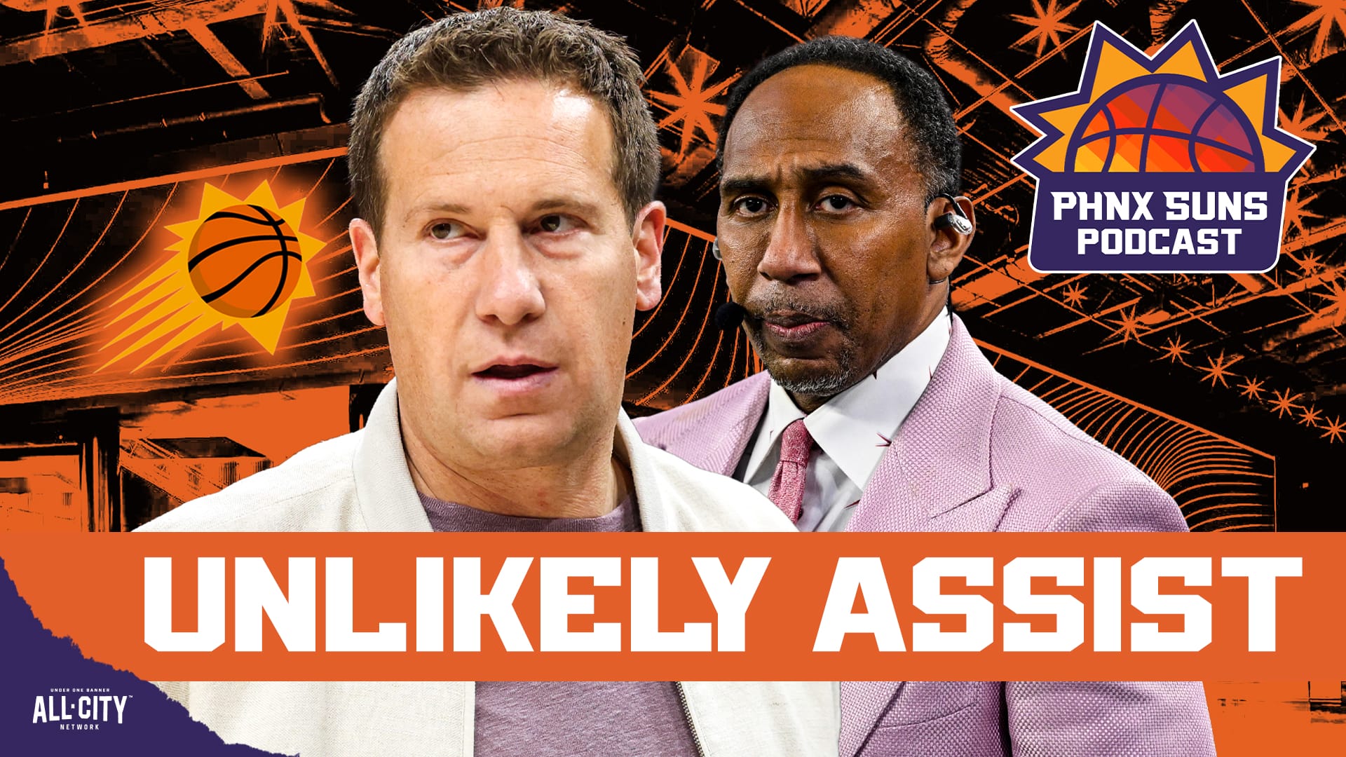 Suns' Mat Ishbia and ESPN's Stephen A. Smith