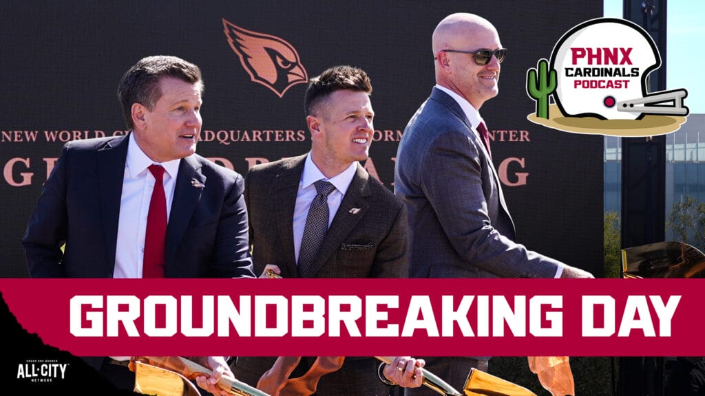 Arizona Cardinals LEVEL UP As A Franchise With NEW FACILITY Groundbreaking Ceremony