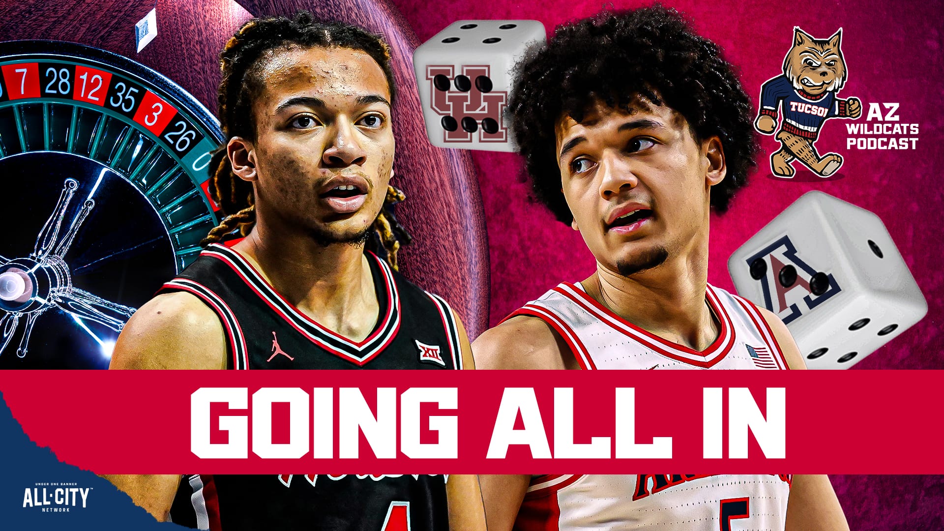The Arizona Wildcats face an uphill battle as they take to the road to face Kingston Flemings & Kelvin Sampson’s Houston Cougars. The Cougars have been the of the Big 12 in recent seasons and still seem to be the force that must be reckoned with in this conference. With Koa Peat out, can the Wildcats get the job done? What will Arizona have to do in this matchup to do something that Tommy Lloyd has yet to do, beat Houston. PLUS! Bennedict Mathurin goes OFF in a Clippers home debut, Mick Cronin “apologizes”, Arizona baseball continues their streak of losses, and more! Join Damon Fairall and Kevin Thomas on the AZ Wildcats Podcast!