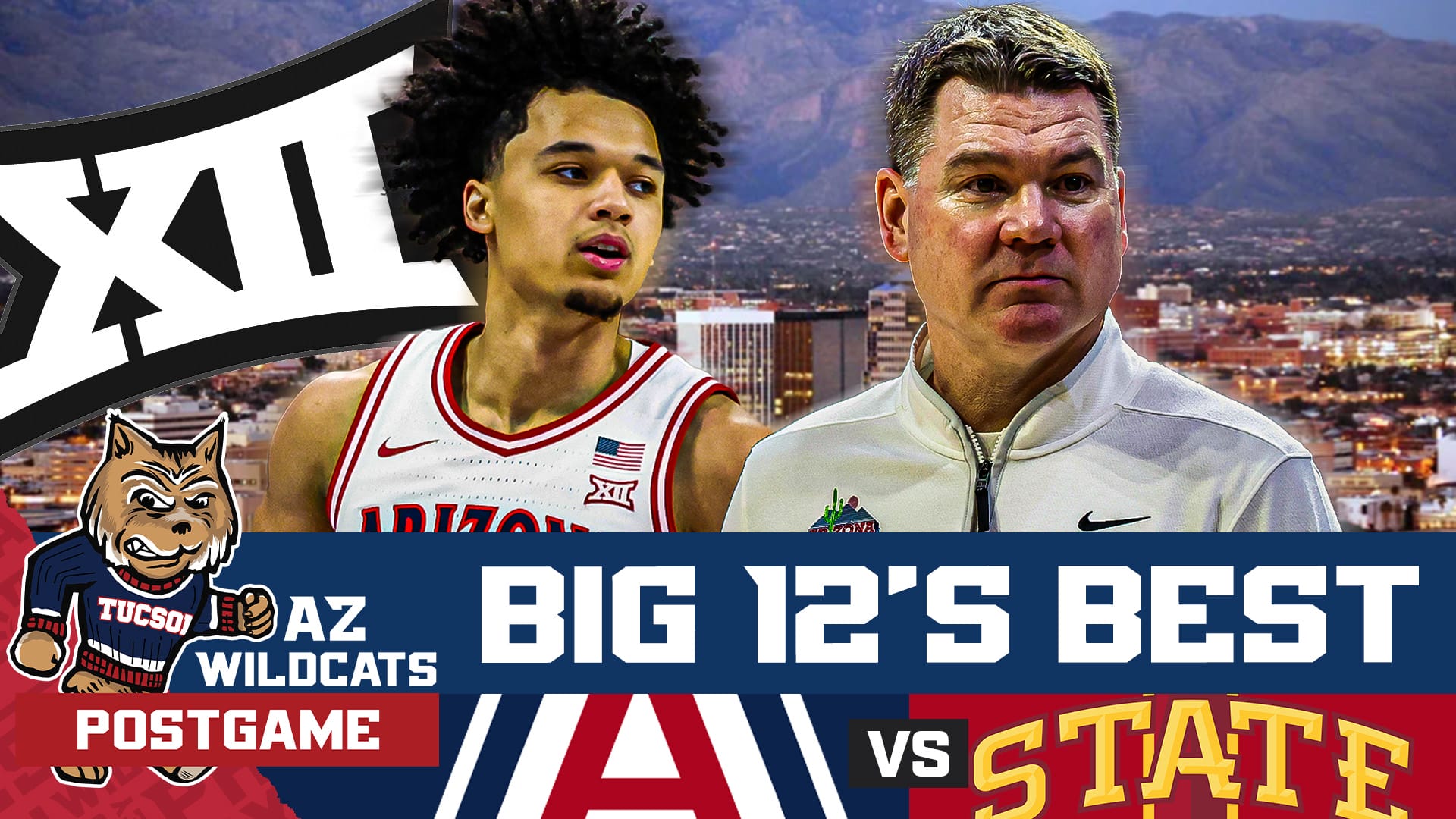 The Arizona Wildcats have won the Big 12 regular season title outright. The Iowa State Cyclones and Milan Momcilovic were NOT ENOUGH to overcome the two-way dominance of Jaden Bradley, Brayden Burries, Koa Peat, Motiejus Krivas and the rest of Tommy Lloyd's group!