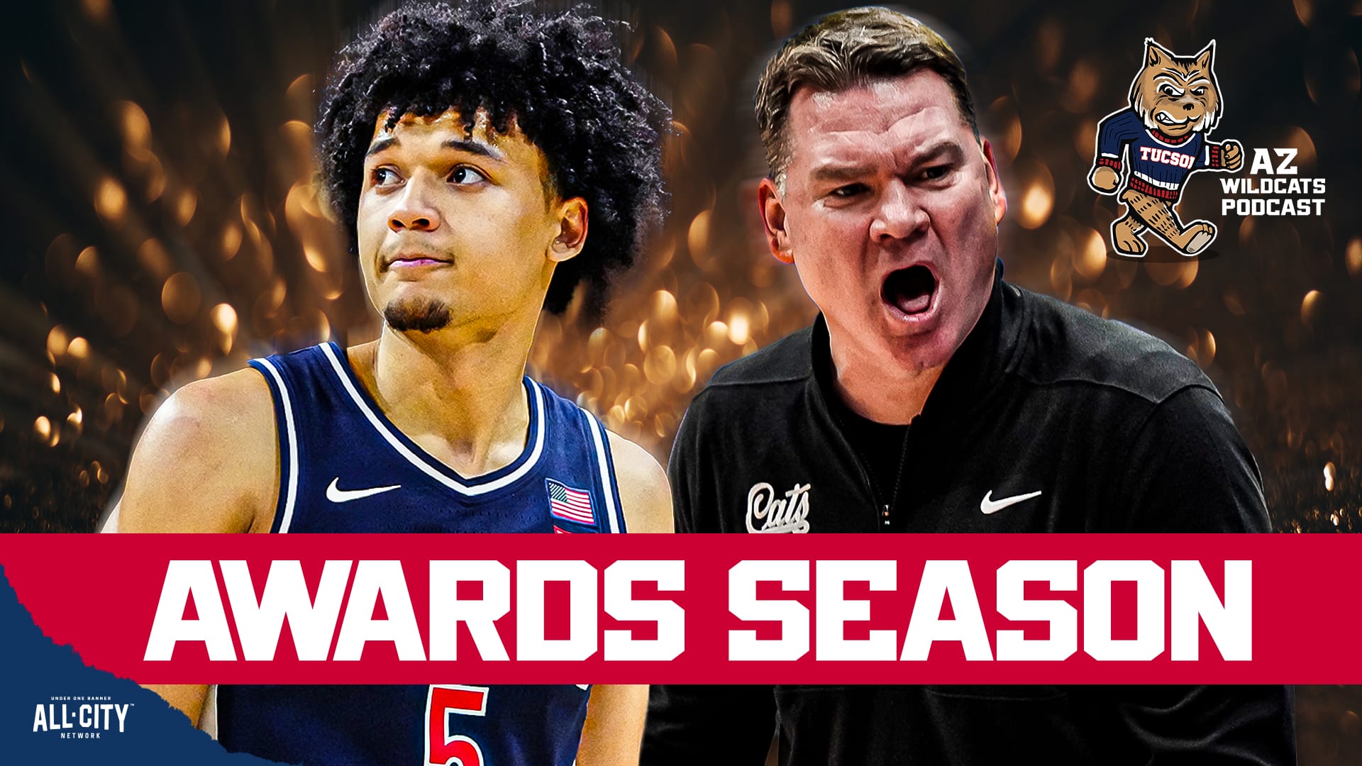 The Arizona Wildcats have put together one of the best regular seasons in program history, but will they take home some awards at the Big 12 honors? Tommy Lloyd, Brayden Burries, and Jaden Bradley are all in the running for some yearly awards. PLUS! We have our predictions for the Big 12 tournament. Join Damon Fairall and Kevin Thomas on the AZ Wildcats Podcast!