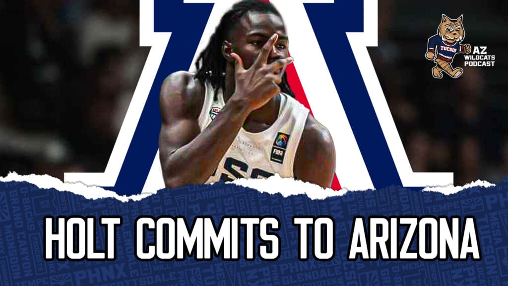 The Arizona Wildcats under Tommy Lloyd have had 3 guards win conference player of the year, Bennedict Mathurin, Caleb Holt and Jaden Bradley. Will 5-Star Caleb Holt become the next?