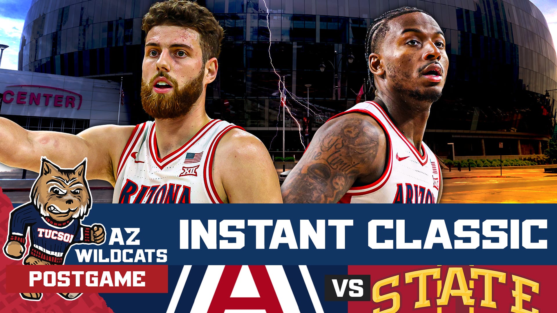 The Arizona wildcats just won another INSTANT CLASSIC vs Iowa State. The Wildcats were propelled forward by a career night from Anthony Dell’Orso and a game winning, legacy defining shot by Jaden Bradley. The Wildcats went to WAR with Milan Momcilovic and the Iowa State Cyclones.
