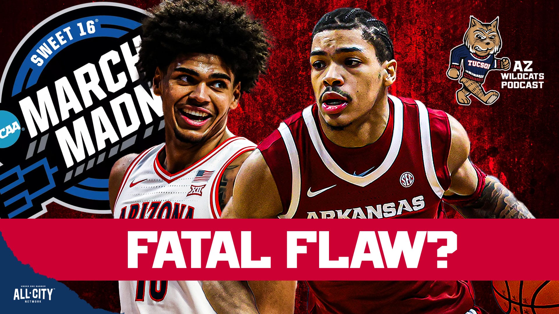 The Arizona Wildcats have been a complete powerhouse this season. Just one step away from the first Elite 8 under Tommy Lloyd, Darius Acuff and the Arkansas Razorbacks stand in their way. We breakdown this matchup further and decide the flaws that could end the Arkansas season. Coach John Calipari also spoke to Pat McAfee this morning about the Arizona matchup and more! PLUS! The portal is open (KJ Lewis and Jackson Shelstad?) and which Arkansas players do you need to know most about besides Acuff and Meleek Thomas? Join Damon Fairall and Kevin Thomas on the AZ Wildcats Podcast!