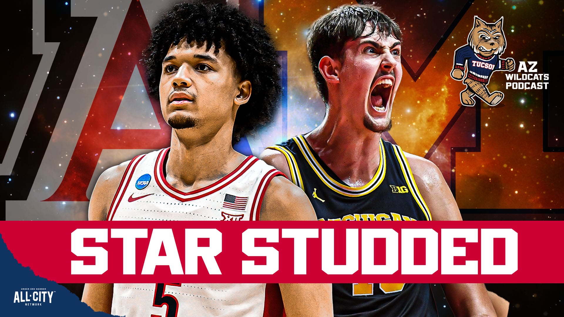 The Final Four matchup between Arizona and Michigan features two immensely talented sides who will surely have a handful of players make it pro on each side. Wether it’s Arizona’s Koa Peat, Brayden Burries, Motiejus Krivas, Ivan Kharchenkov or Jaden Braldey. The Wildcats have pro talent all over. But so does Michigan. Yaxel Lendeborg, Morez Johnson Jr and Aday Mara will surely all make it at the next level. We invite No Ceilings co-founder and NBA draft analyst Tyler Rucker on the show to discuss how this one plays out and who are the players to watch in this matchup.