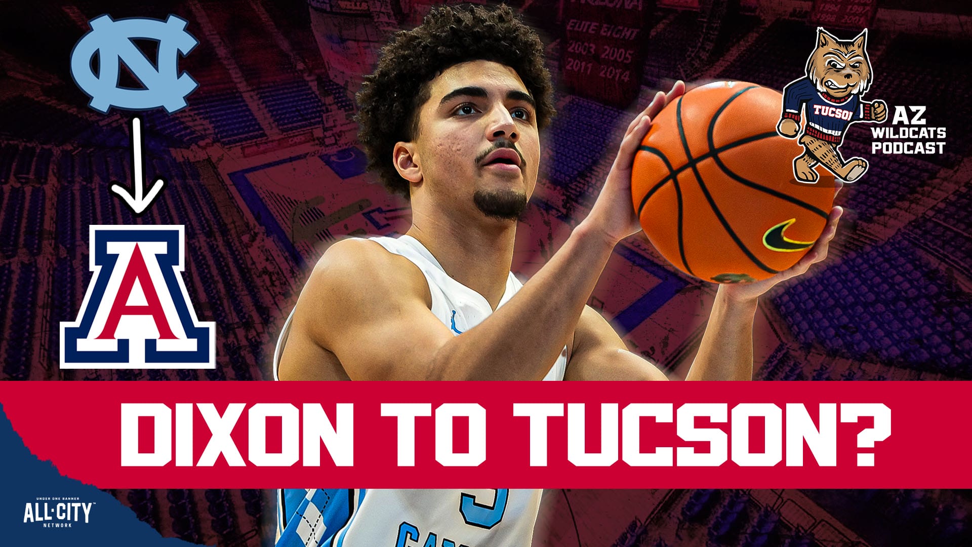 The Arizona Wildcats have a few needs to address this off-season. Guard play is one of them. Derek Dixon is a North Carolina transfer that played a limited role to begin last season but become more vital to the Tar Heels’ game as the season wore on.
