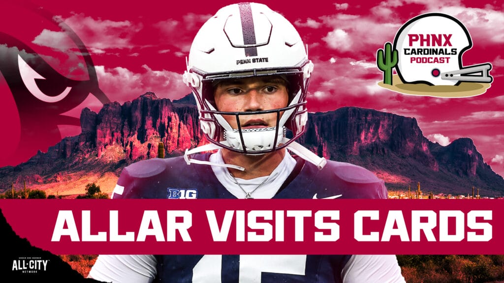 REPORT: Arizona Cardinals HOSTED Penn State QB Drew Allar On Pre Draft Top 30 Visit