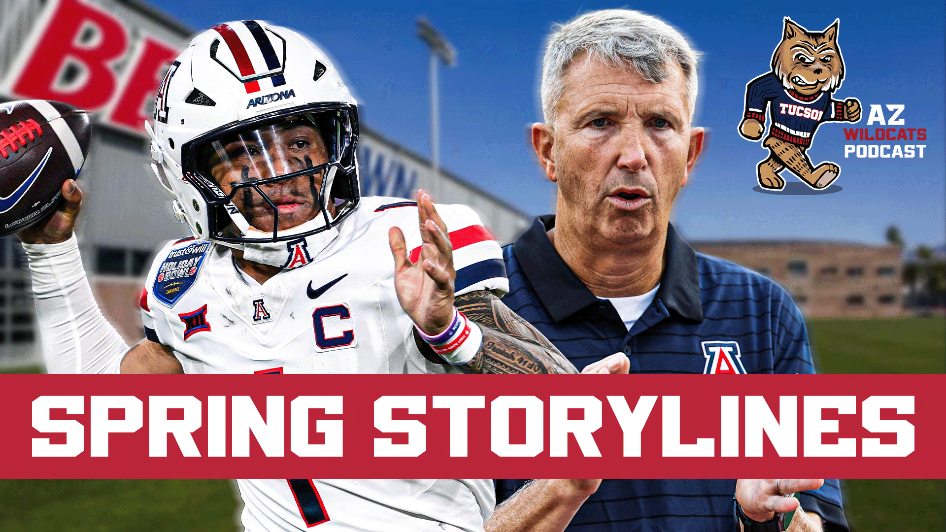 Arizona Football's Biggest Spring Storylines Ahead of Noah Fifita's Final Season