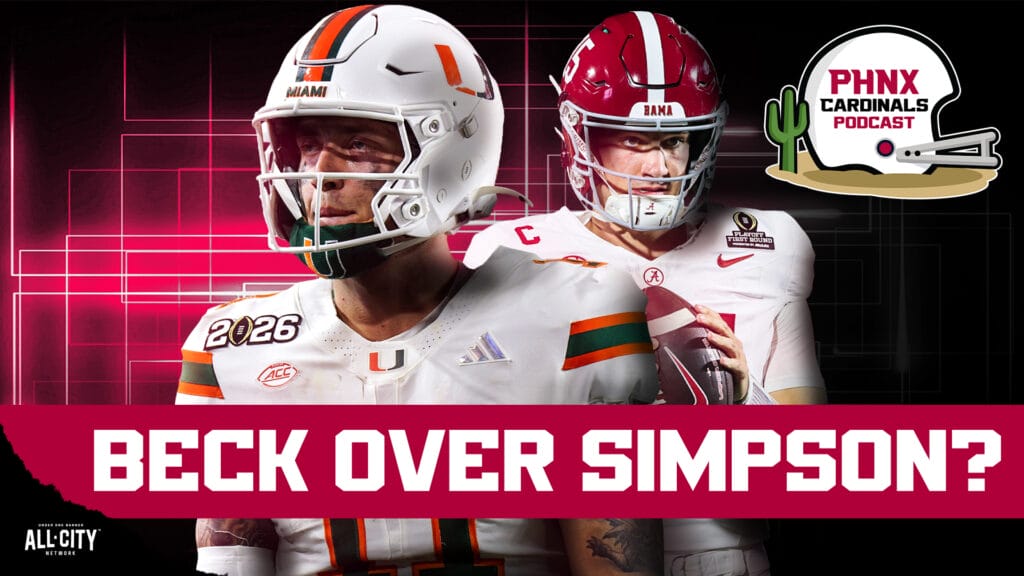 REPORT: Arizona Cardinals RANKED QB Carson Beck OVER Ty Simpson In 2026 NFL Draft