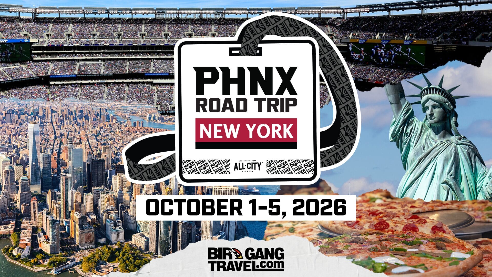 PHNX CARDINALS road Trip TO NYC PRESENTED BY BIRD GANG TRAVEL