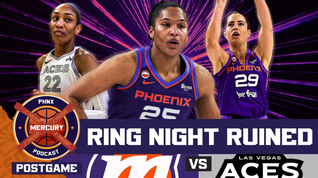 POSTGAME: Phoenix Mercury STUN Aces on Ring Night Behind BRILLIANT Jovana Nogic Debut