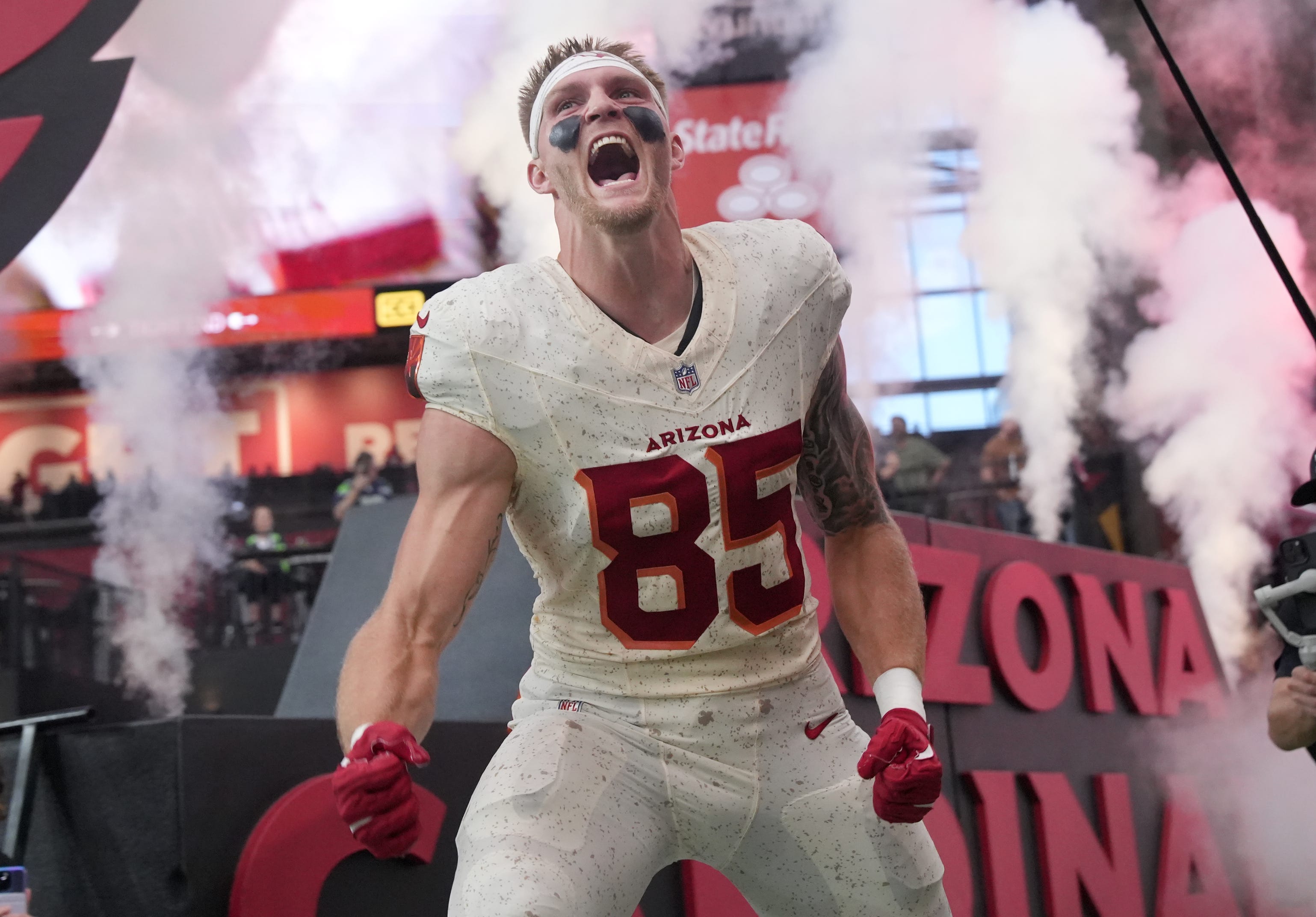 Arizona Cardinals tight end Trey McBride.
