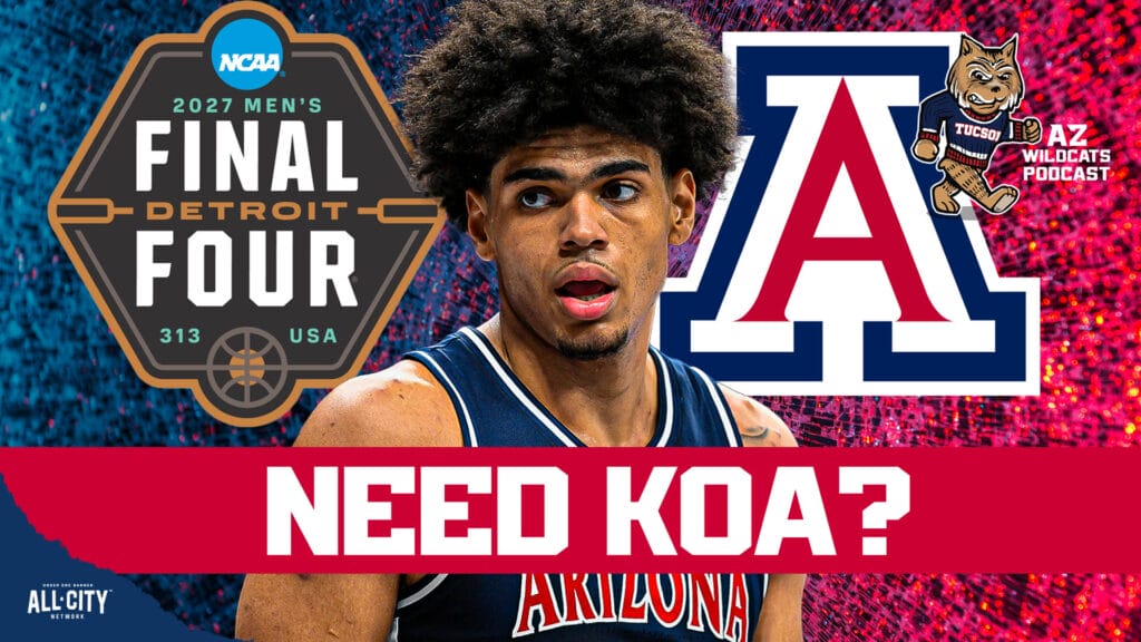 The Arizona Wildcats are coming off of a Final Four run in 2026 and are looking to make some noise in 2027. With the incoming star-power of Caleb Holt, returning talent of Motiejus Krivas and Ivan Kharchenkov, could Arizona make another run deep run into spring even if star PF Koa Peat does NOT return?