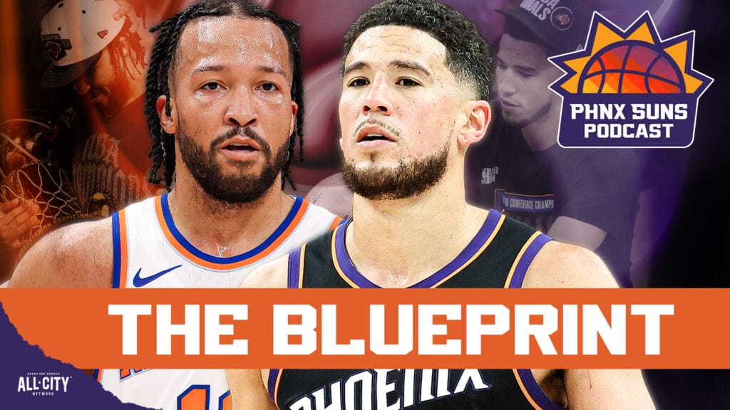 Knicks' Jalen Brunson and Suns' Devin Booker