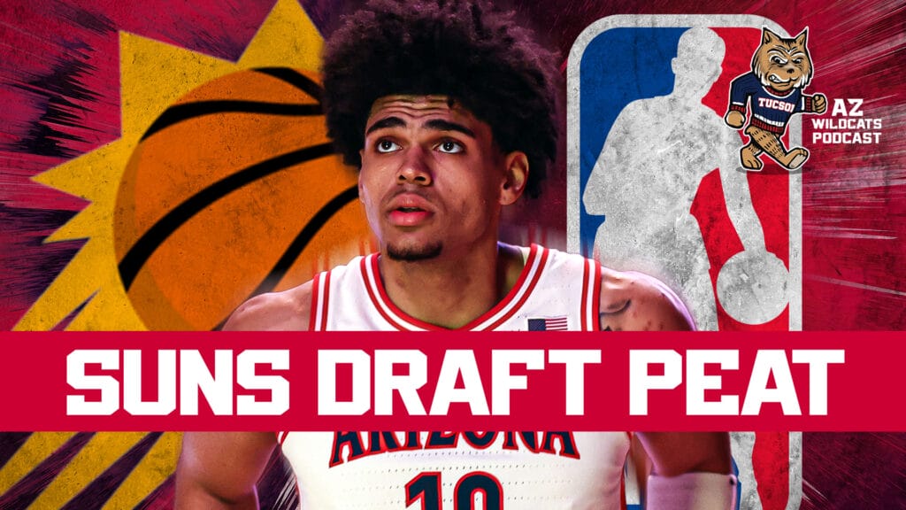 The first round of the NBA Draft was historic for the Arizona Wildcats who saw two Wildcats selected for the 6th time in program history. Bradyen Burries landed with the Milwaukee Bucks at 10th overall. Koa Peat is making (another) homecoming as he was selected 30th overall after a 4 team trade. PLUS! Will Jaden Bradley and Tobe Awaka hear their names called tonight? and why Caleb Holt could be the best player Tommy Lloyd has had at Arizona? Join Kevin Thomas on the AZ Wildcats Podcast!