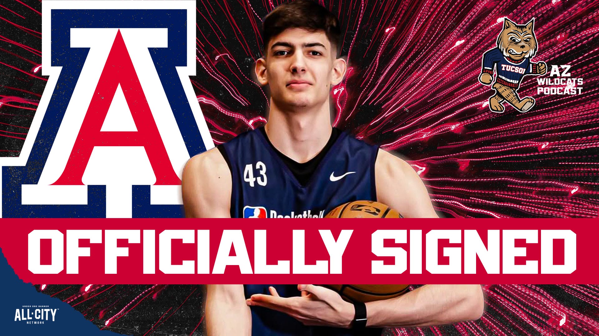 Arizona has officially signed Montenegrin forward Maksim Brnovic from the Zalgiris Junior Team in Lithuania. Tommy Lloyd has added a 6’10 versatile playmaker that should figure to land himself in the NBA at some point in the future. What does Brnovic add to Arizona next season? How is his fit with this team? Can he start?