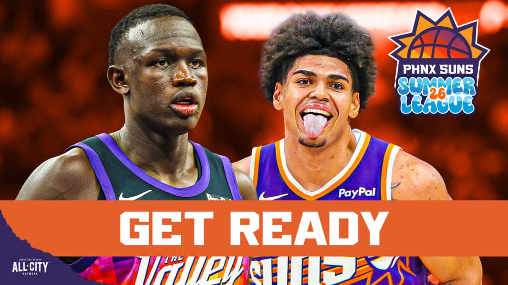 Suns' Khaman Maluach and Koa Peat