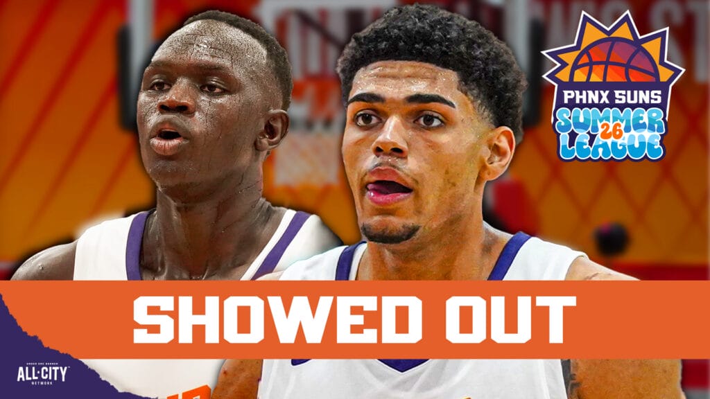 Suns' Khaman Maluach and Koa Peat