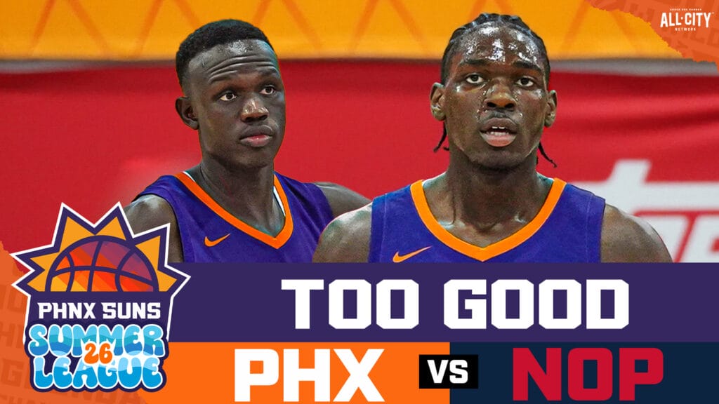 Suns' Khaman Maluach and Rasheer Fleming