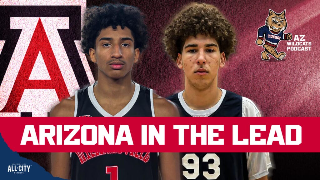 The Arizona Wildcats are already looking to fill out their 2027 recruiting and this past week’s Adidas 3SSB and Nike EYBL circuits showcased some of the top talent. Adan Diggs and Darius Wabbington both updated their recruitment to Jamie Shaw and Joe Tipton of On3. Is Arizona in the lead for these two targets? PLUS! It was University of Arizona night at the Arizona Diamondbacks game! Join Damon Fairall and Kevin Thomas on the AZ Wildcats Podcast!