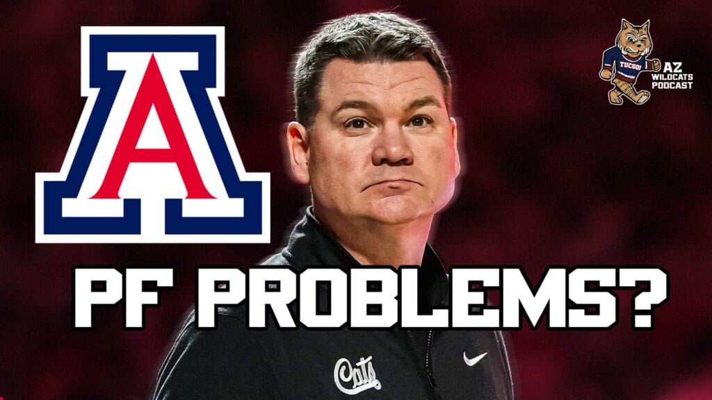 The Arizona Wildcats are still without a starting Power Forward deep into the off-season. Did Tommy Lloyd just provide important insight into what comes next?