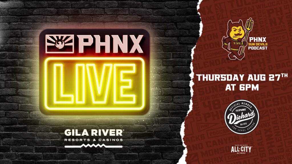 PHNX Sun Devils LIVE at Gila River Resorts and Casinos – Wild Horse Pass