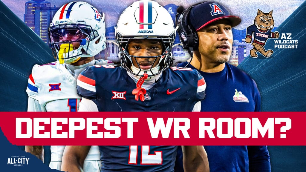 The Arizona Wildcats have some solid options at WR this season in Noah Fifita’s last ride. Who should be the WR1? Who could be the breakout receiver of the year? Who will surprise some people in the Big 12? Which receiver will be most beneficial towards Fifita’s success? PLUS! An interview with Arizona WR coach Bobby Wade and MORE! Join Kevin Thomas on the AZ Wildcats Podcast!