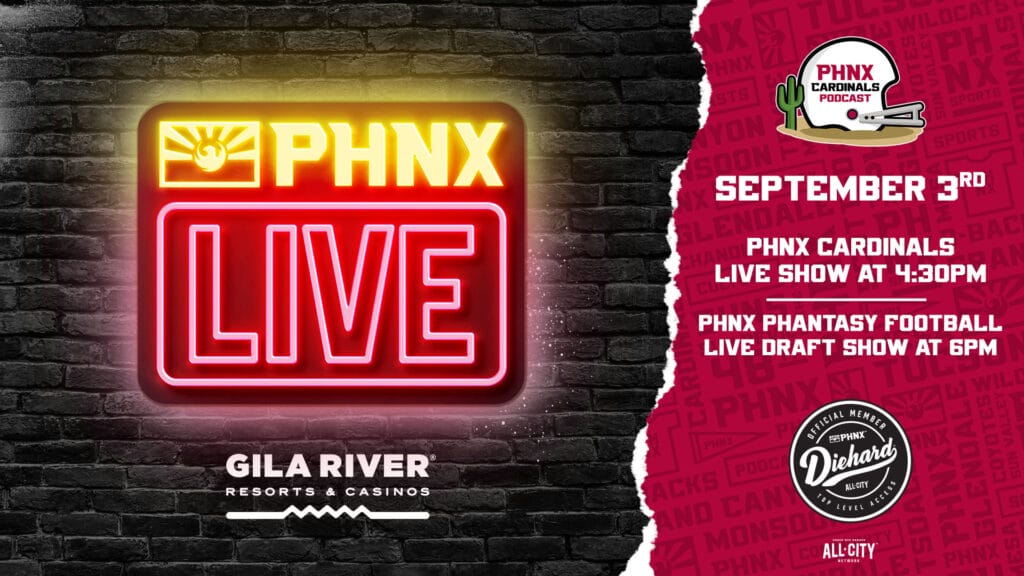 PHNX Cardinals LIVE SHOW and PHantasy Draft at Gila River