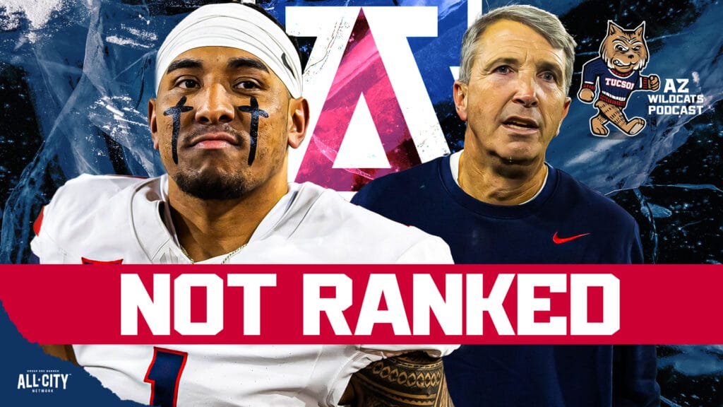 The Arizona Wildcats were NOT RANKED in the first top 25 poll of the college football season. Was this the right choice? Who are some of the programs ranked ahead of Arizona? PLUS! Ken Nakagawa leaves Arizona basketball, NaVorro Bowman Jr schedules a visit, The Big 12 monster deal is off to a rough start and MORE! Join Damon Fairall and Kevin Thomas on the AZ Wildcats Podcast!
