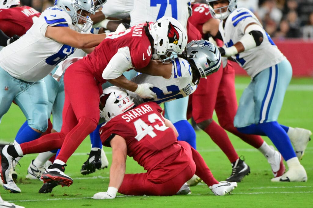 Arizona Cardinals edge rusher BJ Ojulari.