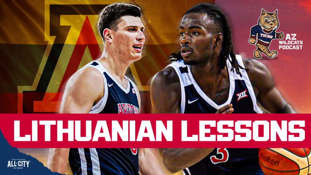 The Arizona Wildcats have finished their international trip in Lithuania with a 2-1 record. Tommy Lloyd’s group showcased a ton of improvement but what can we take from the trip going into the non-conference next month?