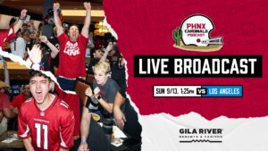 PHNX Cardinals Live Broadcast at Gila River Resorts and Casinos