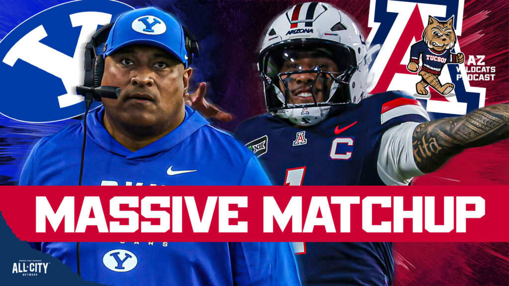 The Arizona Wildcats are set for a marquee matchup with the BYU Cougars in what could be a preview of the Big 12 title. Will Noah Fifita set Provo on fire with his accuracy or will the Arizona offense struggle at times?