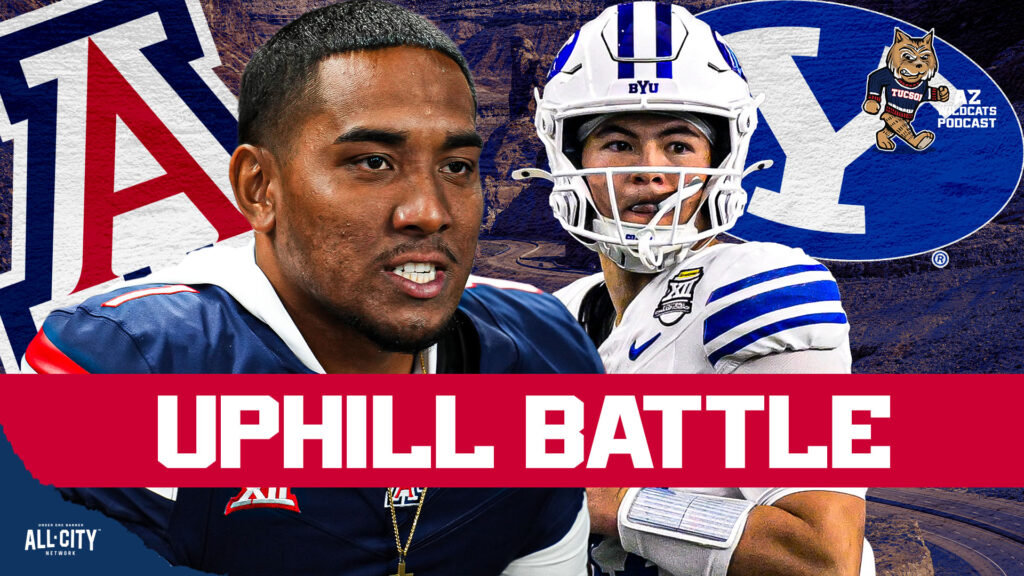 The Arizona Wildcats travel to Provo, Utah to face BYU and Bear Bachmeier. Can Noah Fifita and his wildcats pull off the upset? Today we talk about BYU fans interpreting Arizona’s anticipation of this matchup as bulletin board material, Fifita vs Bachmeier, some keys for this matchup and more BYU preview