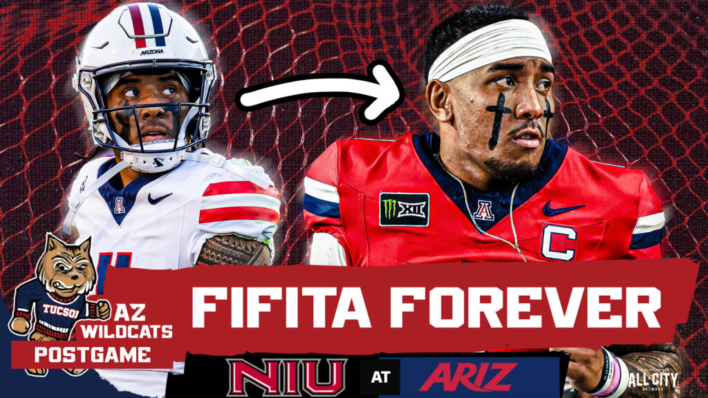 The Arizona Wildcats weathered a serious challenge from NIU and won in Week 3. NIU gave Arizona their very best shot and made it tough on Brent Brennan’s group. Arizona’s Noah Fifita was chasing history in this one without Giovanni Richardson. Arizona lost Cole Rusk and more in this game due to injury.