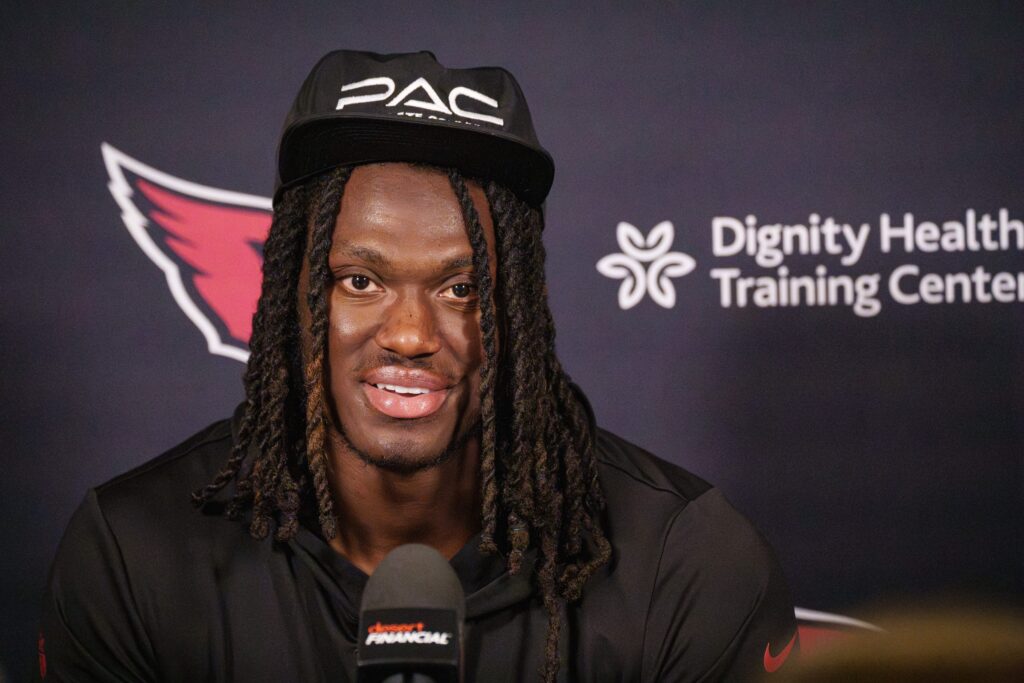 2026 06 02T235521Z 1330360292 MT1USATODAY29121144 RTRMADP 3 MARVIN HARRISON JR SPEAKS TO THE MEDIA AT THE ARIZONA
