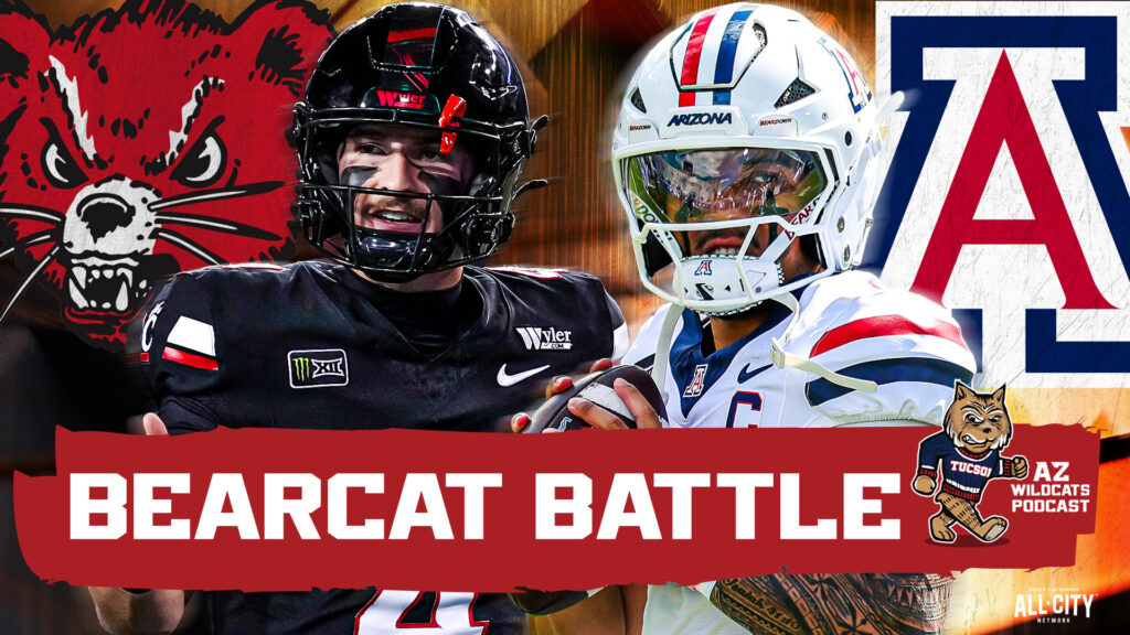 The Arizona Wildcats will face the Cincinnati Bearcats in a late night game this weekend. Can Arizona notch their first Big 12 win this season? It’s JC French IV vs Noah Fifita, Brent Brennan vs Scott Satterfield, Bearcats vs Beardown.