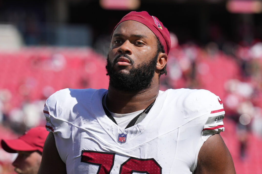 Arizona Cardinals offensive lineman Paris Johnson Jr.